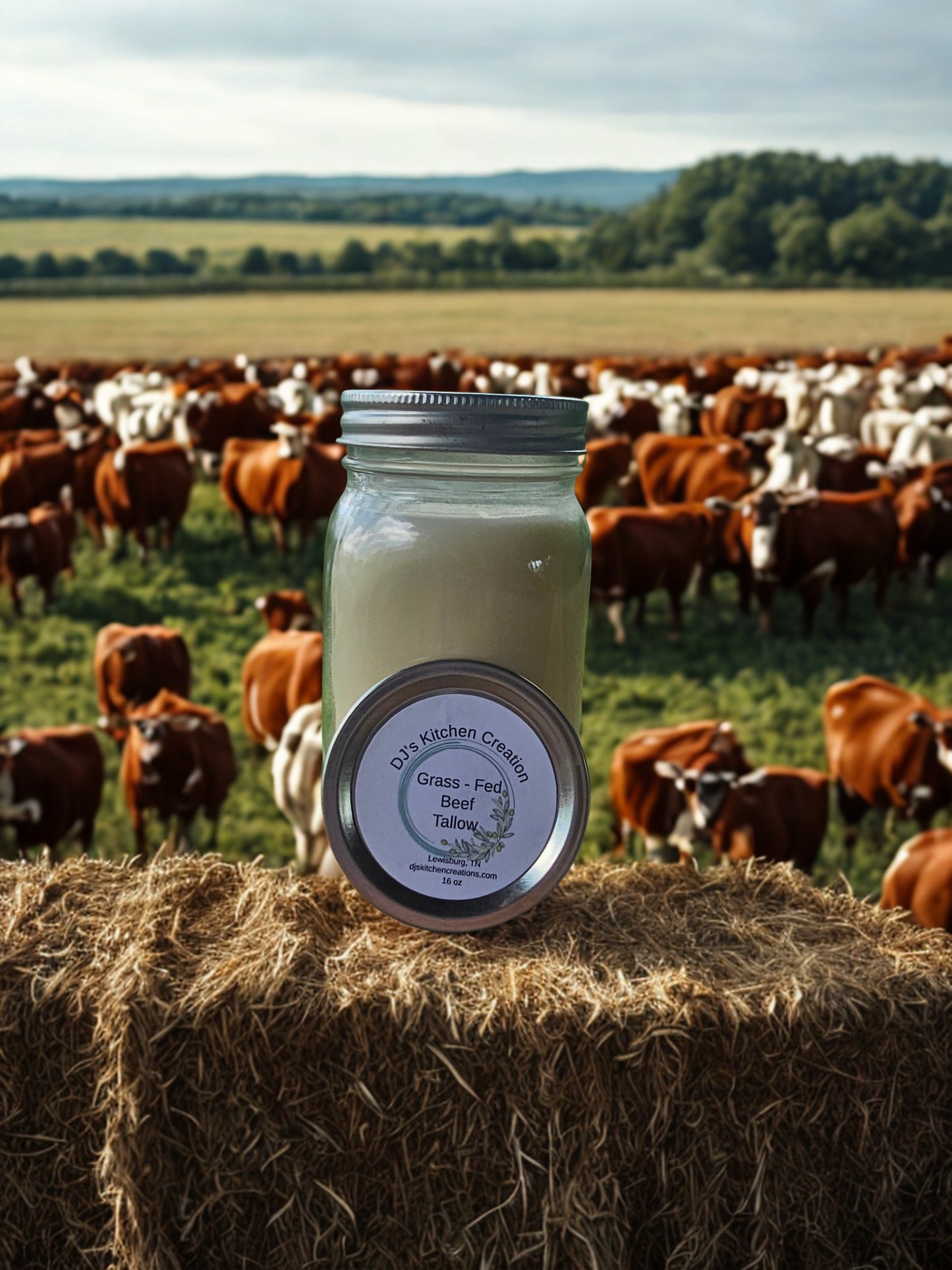 Grass - fed beef tallow