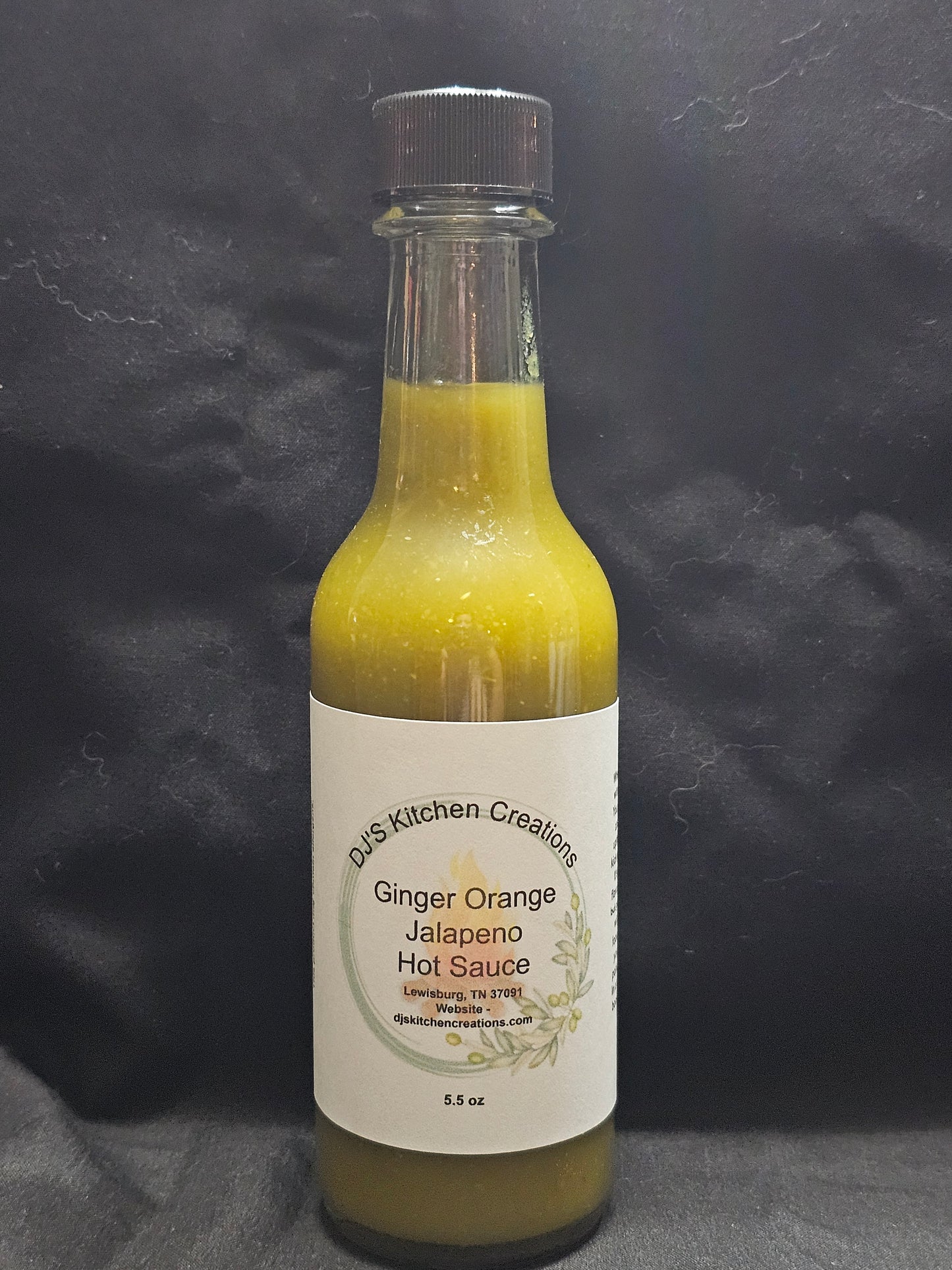 Ginger Orange Jalapeño Hot Sauce