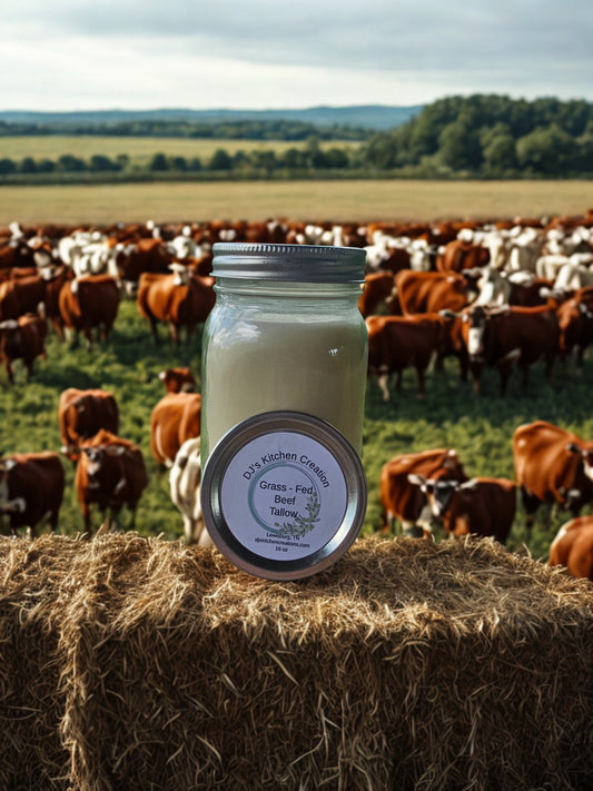 Grass - fed beef tallow