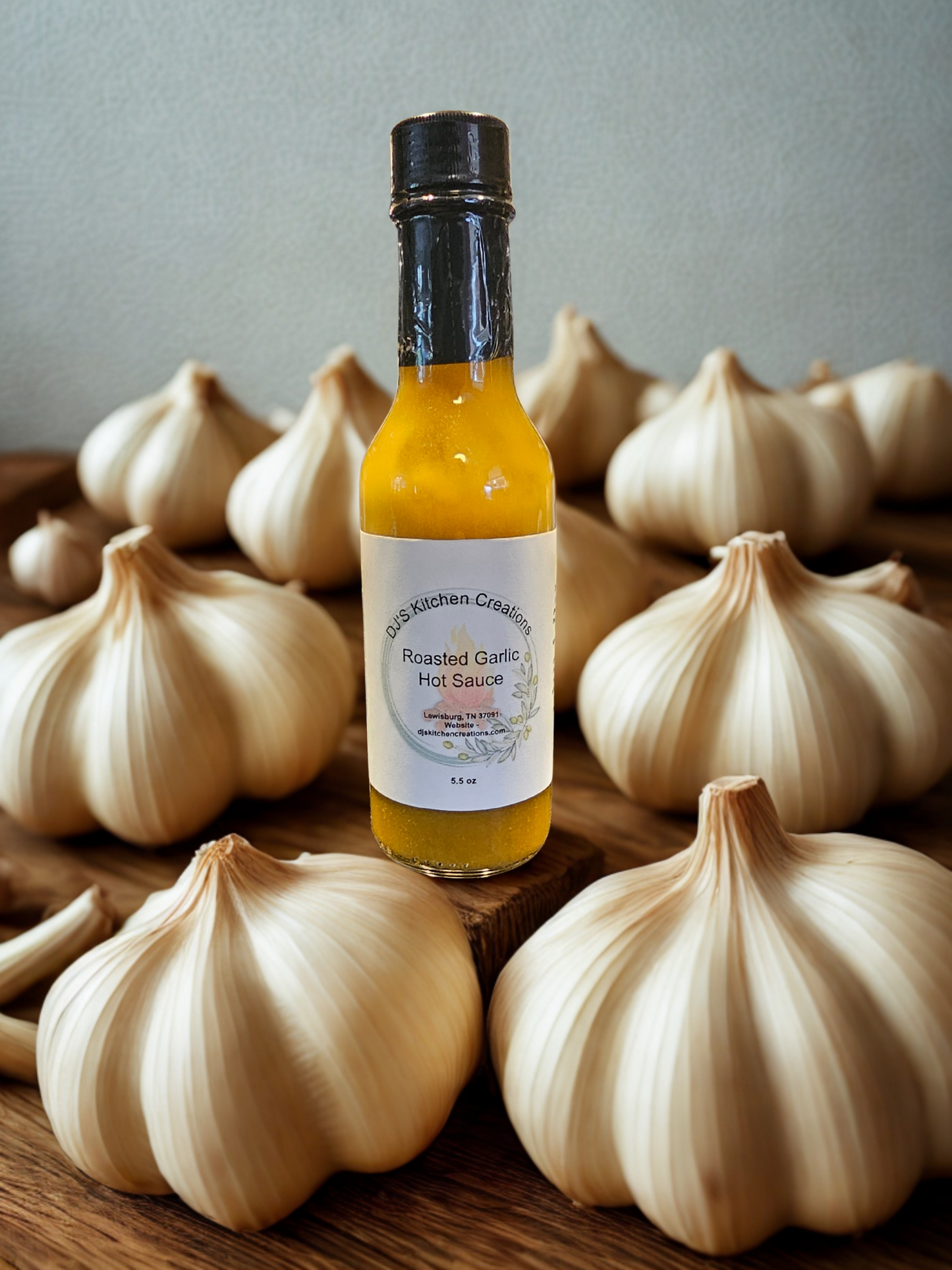 Roasted Garlic Hot Sauce